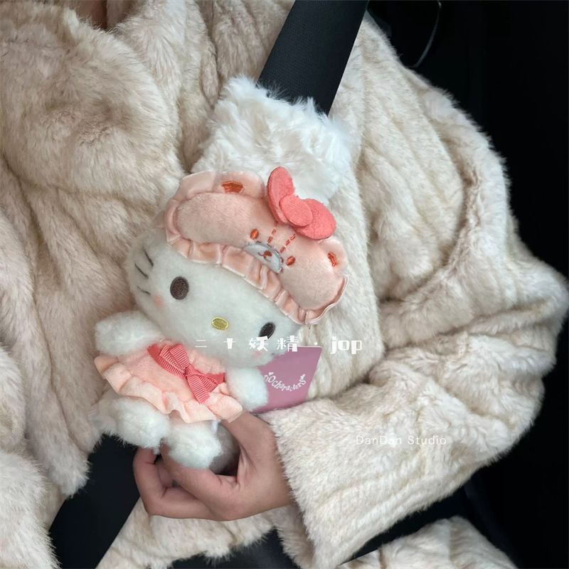 Cartoon Cat Car Seat Belt Shou - огляд і ціна Kawaii Tech Accessories
