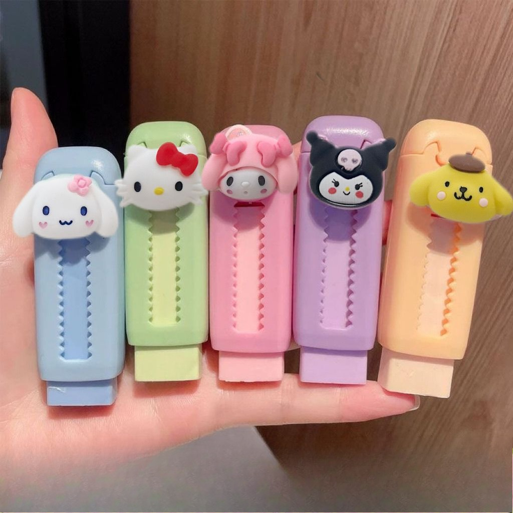 Cartoon Retractable Eraser Kaw - огляд і ціна Kawaii Tech Accessories