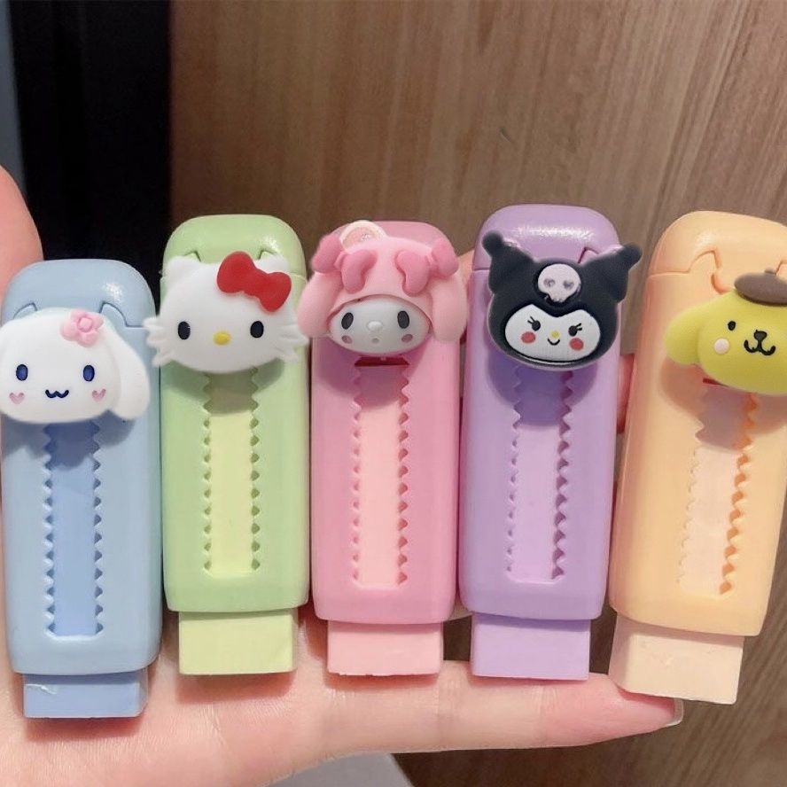 Cartoon Retractable Eraser Kaw - огляд і ціна Kawaii Tech Accessories
