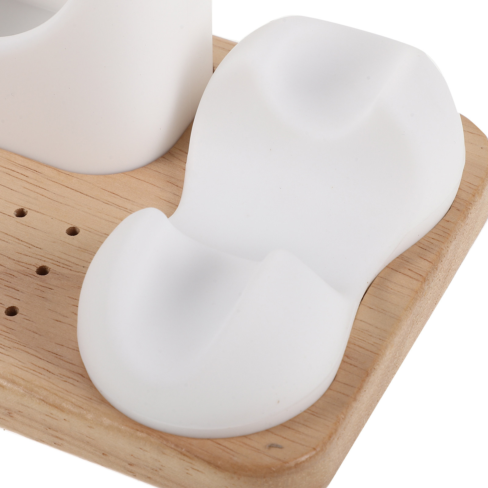 Silicone Nail Drill Holder wit - огляд і ціна Tech Accessories Storage