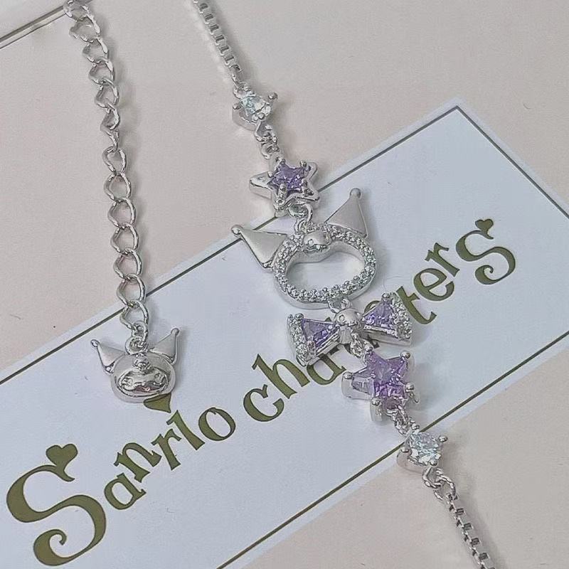 Kuromi Inspired Charm Bracelet - огляд і ціна Kawaii Tech Accessories