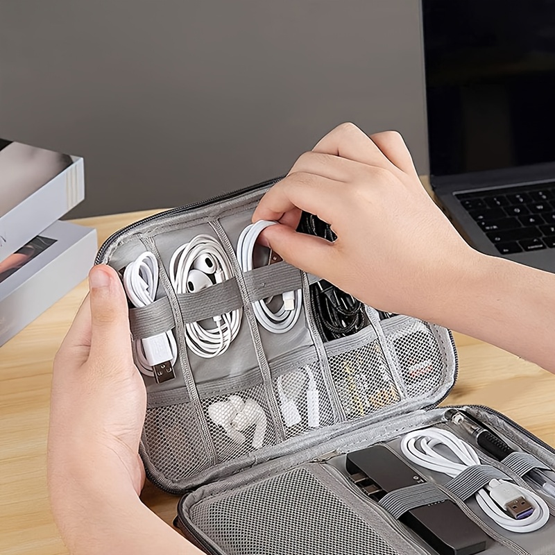 1PC Travel Cable Organizer Cas - огляд і ціна Tech Accessories Travel Organizer Pouch