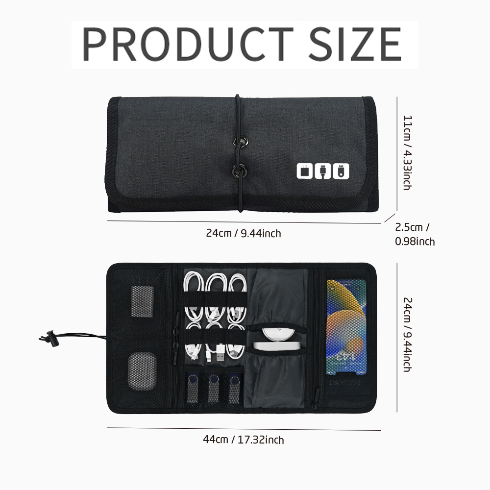 Tech Organizer Bag Cable Stora - огляд і ціна Tech Accessories Case