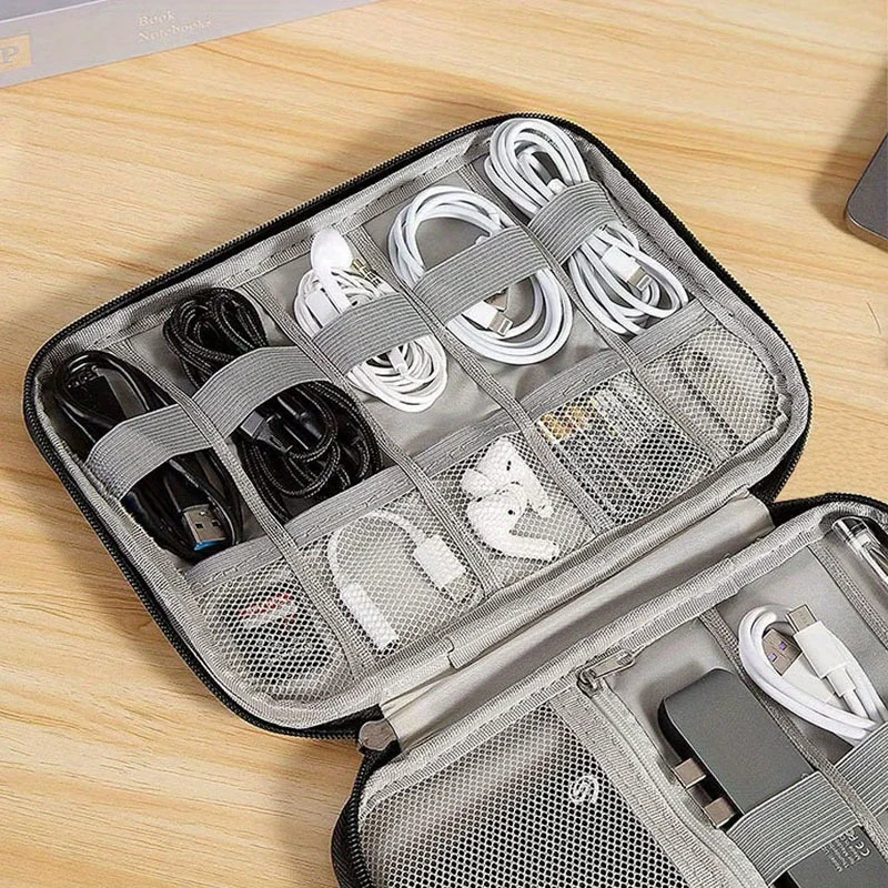 1 Pack Portable Electronic Acc - огляд і ціна Tech Accessories Travel Organizer Pouch