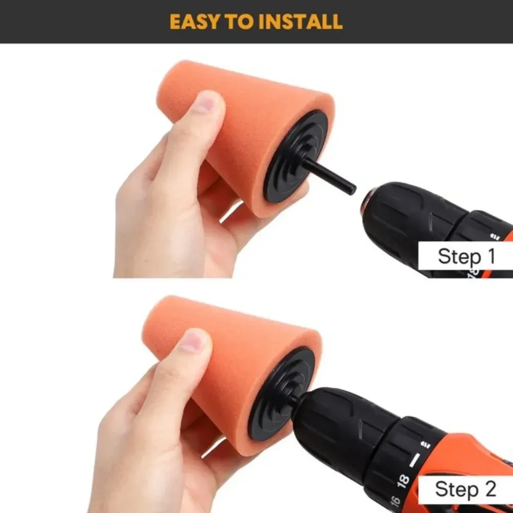 Car Drill Polishing Sponge Pad - огляд і ціна Tech Car Accessories