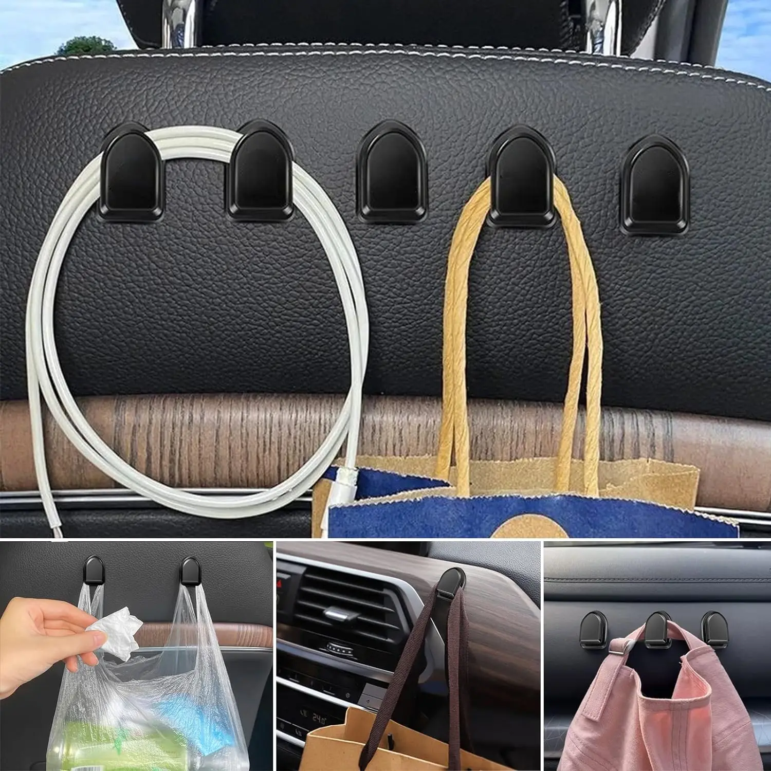 Mini Car Hooks Interior Storag - огляд і ціна Tech Car Accessories